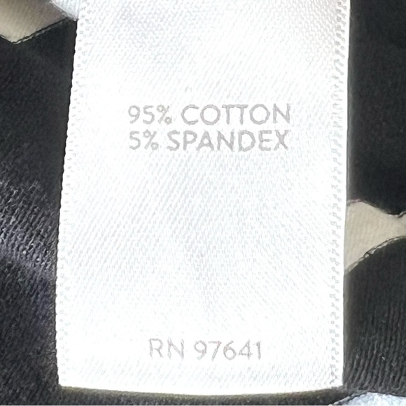 J. Jill Striped Knit Tie Back Black & White Top Womens Medium - Picture 11 of 12